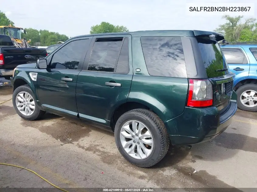2011 Land Rover Lr2 VIN: SALFR2BN2BH223867 Lot: 42189910