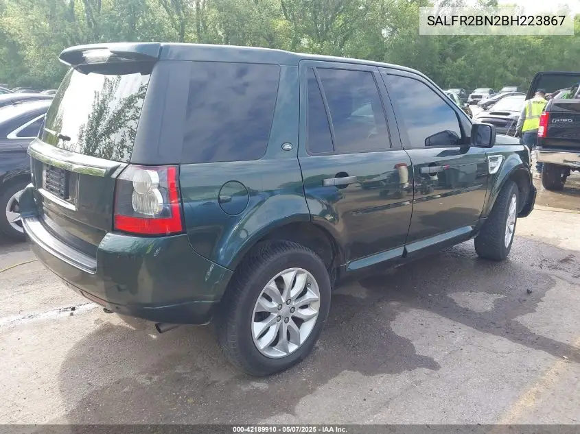2011 Land Rover Lr2 VIN: SALFR2BN2BH223867 Lot: 42189910