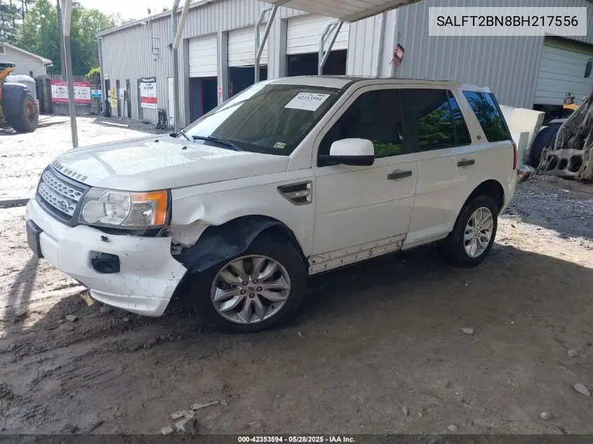 2011 Land Rover Lr2 VIN: SALFT2BN8BH217556 Lot: 42353594