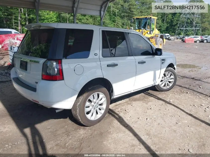 2011 Land Rover Lr2 VIN: SALFT2BN8BH217556 Lot: 42353594