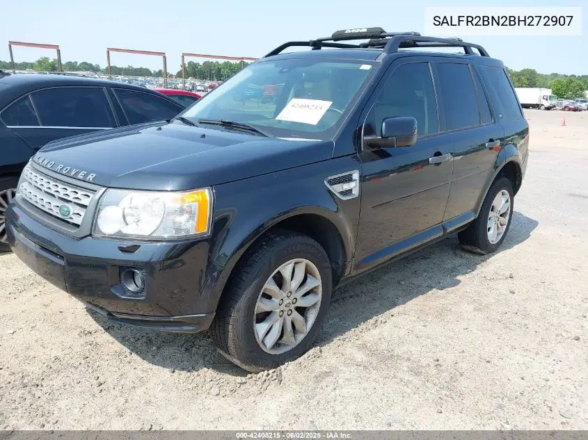 2011 Land Rover Lr2 VIN: SALFR2BN2BH272907 Lot: 42408215