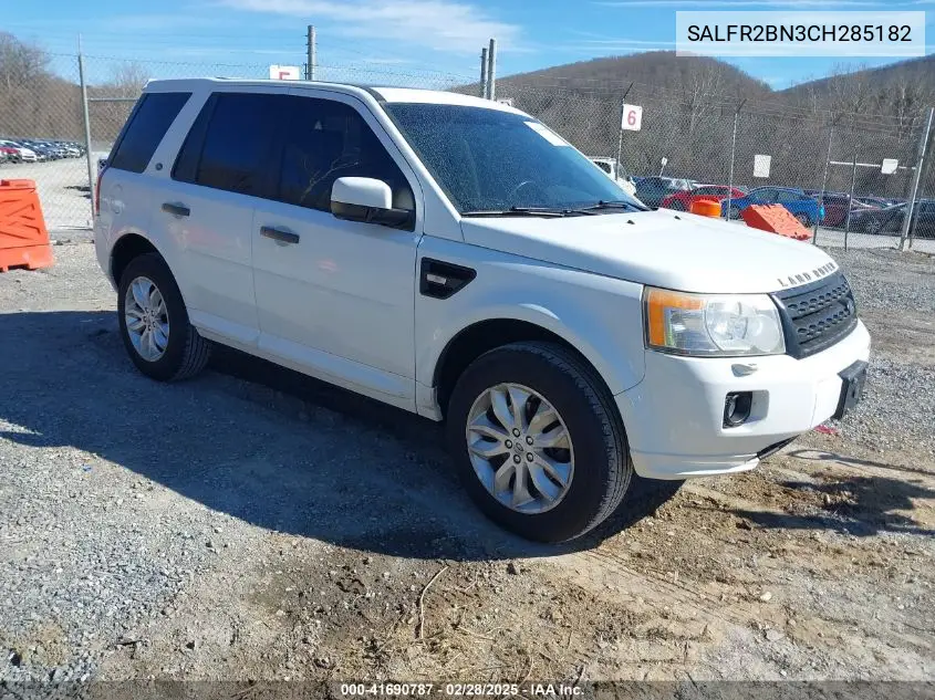 2012 Land Rover Lr2 VIN: SALFR2BN3CH285182 Lot: 41690787