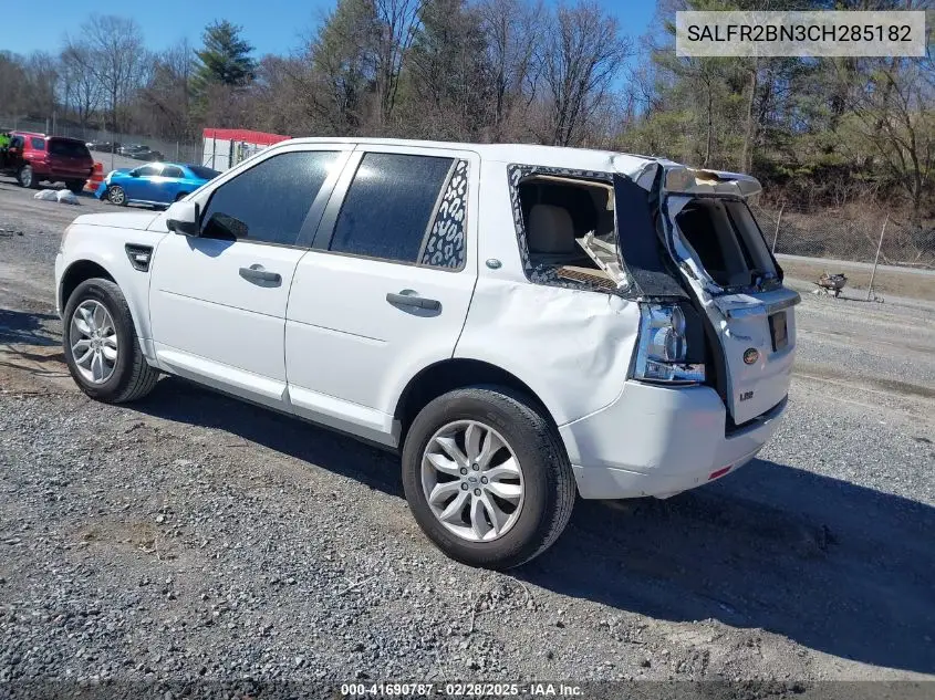 2012 Land Rover Lr2 VIN: SALFR2BN3CH285182 Lot: 41690787