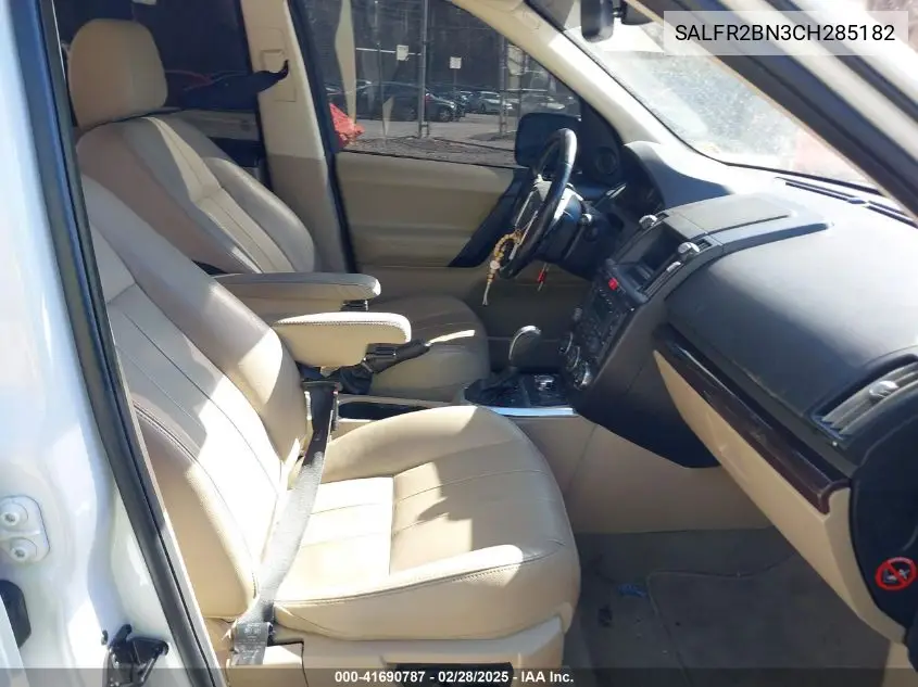 2012 Land Rover Lr2 VIN: SALFR2BN3CH285182 Lot: 41690787