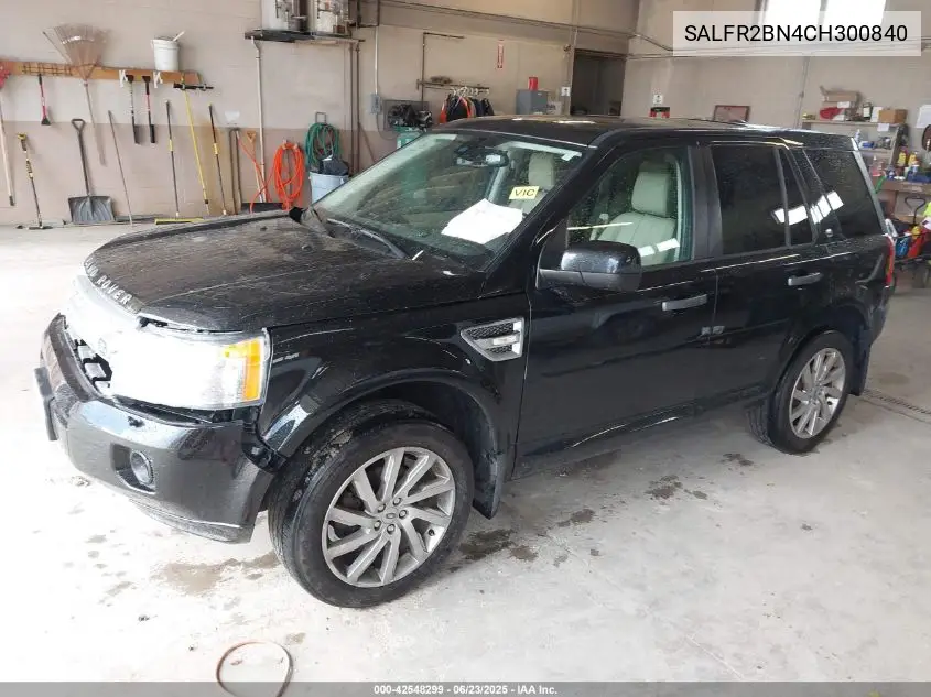 2012 Land Rover Lr2 VIN: SALFR2BN4CH300840 Lot: 42548299