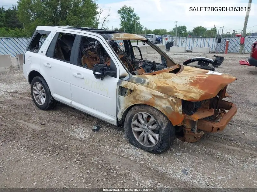 2013 Land Rover Lr2 VIN: SALFT2BG9DH363615 Lot: 42252470