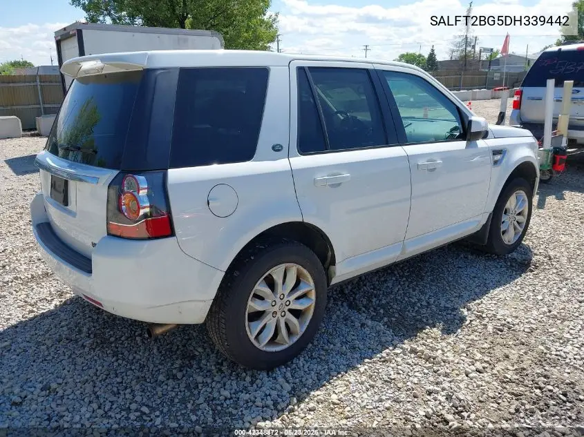 2013 Land Rover Lr2 VIN: SALFT2BG5DH339442 Lot: 42348872