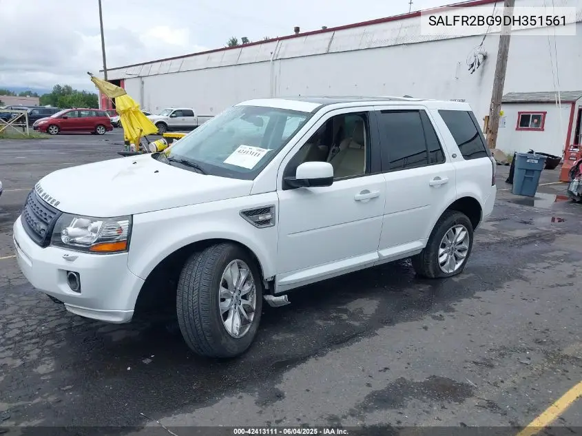 2013 Land Rover Lr2 VIN: SALFR2BG9DH351561 Lot: 42413111
