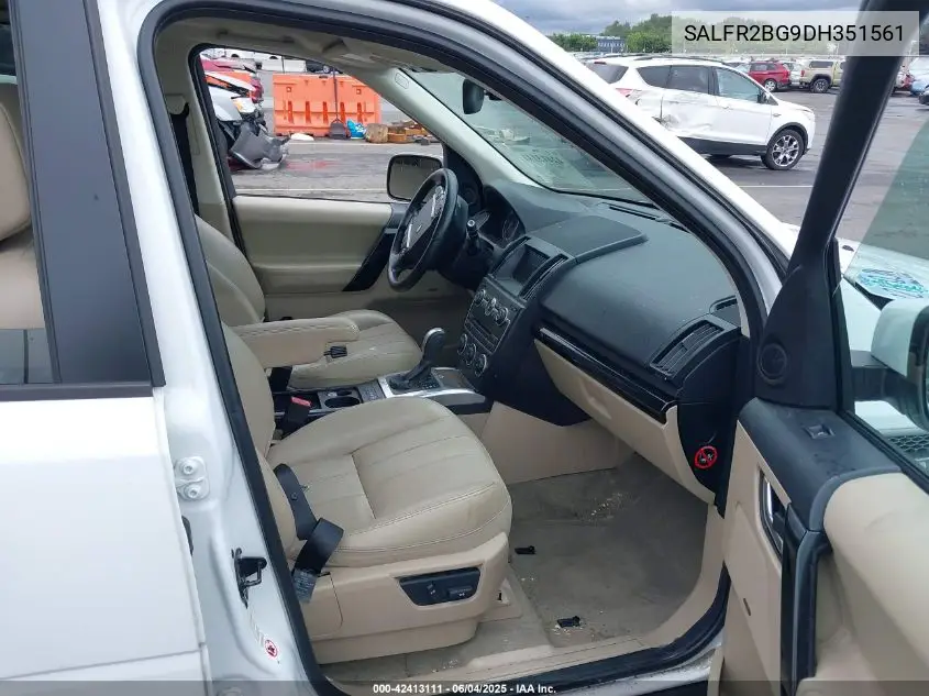 2013 Land Rover Lr2 VIN: SALFR2BG9DH351561 Lot: 42413111