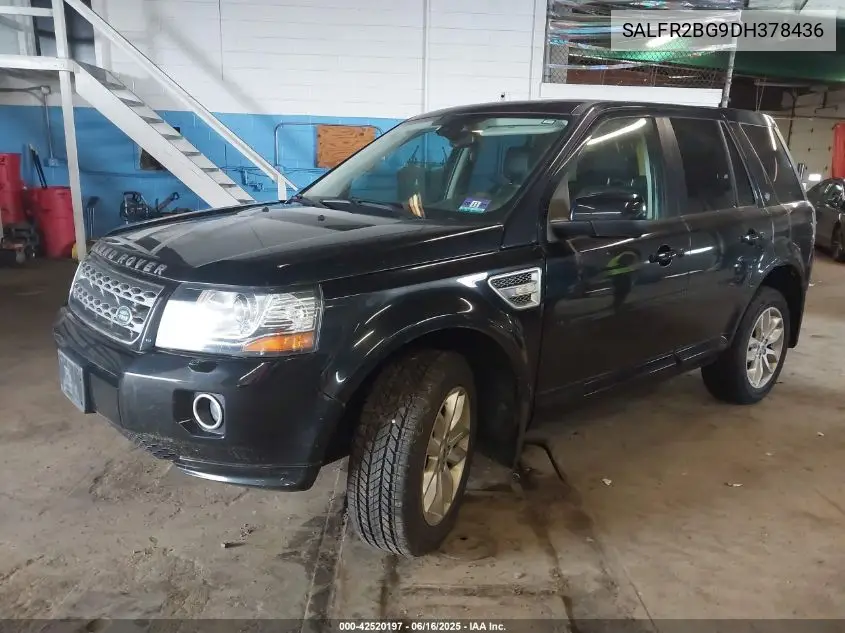 2013 Land Rover Lr2 VIN: SALFR2BG9DH378436 Lot: 42520197