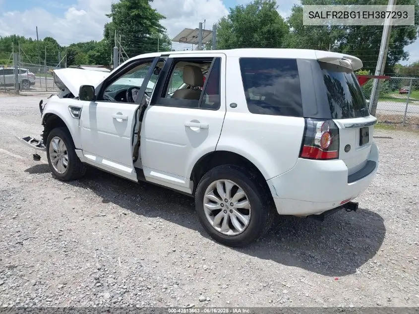 2014 Land Rover Lr2 VIN: SALFR2BG1EH387293 Lot: 42513663