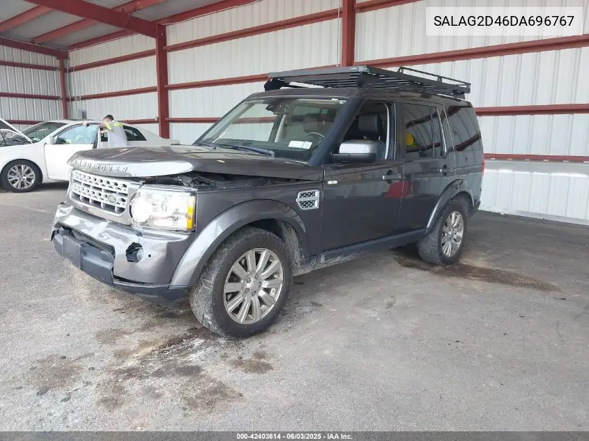 2013 Land Rover Lr4 VIN: SALAG2D46DA696767 Lot: 42403614