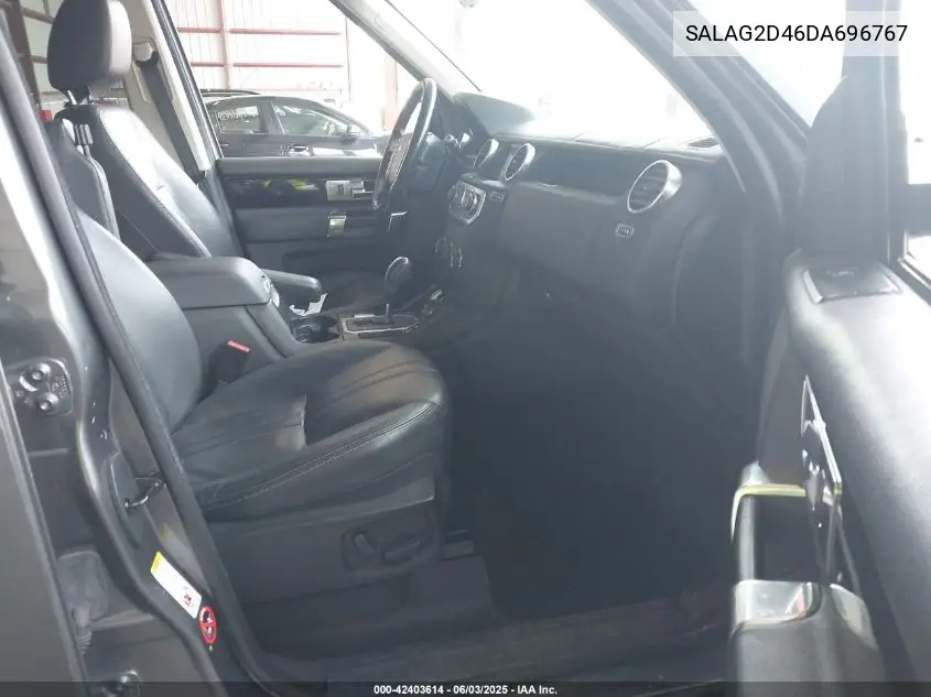 2013 Land Rover Lr4 VIN: SALAG2D46DA696767 Lot: 42403614