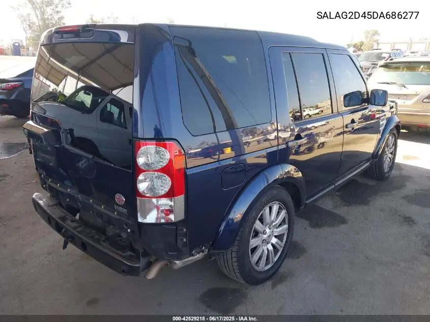 2013 Land Rover Lr4 VIN: SALAG2D45DA686277 Lot: 42529218