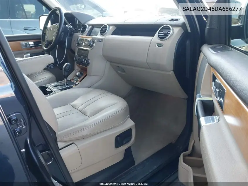 2013 Land Rover Lr4 VIN: SALAG2D45DA686277 Lot: 42529218