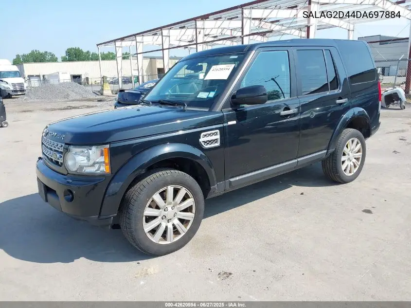 2013 Land Rover Lr4 VIN: SALAG2D44DA697884 Lot: 42620594