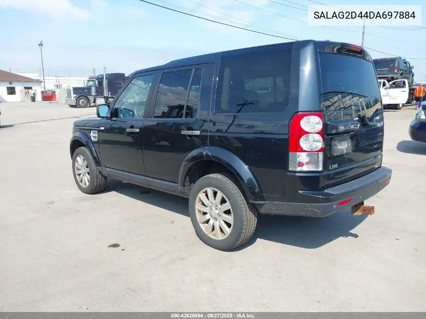 2013 Land Rover Lr4 VIN: SALAG2D44DA697884 Lot: 42620594
