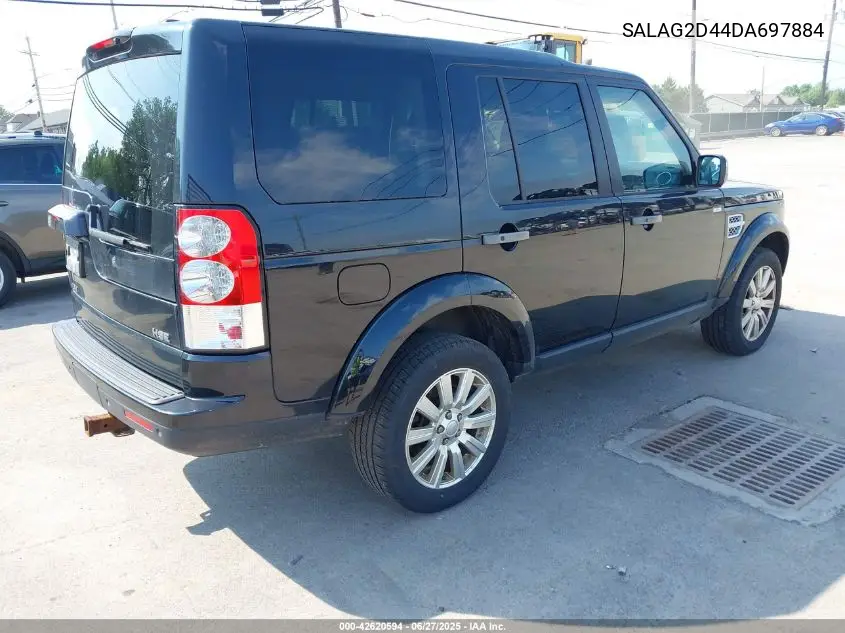 2013 Land Rover Lr4 VIN: SALAG2D44DA697884 Lot: 42620594