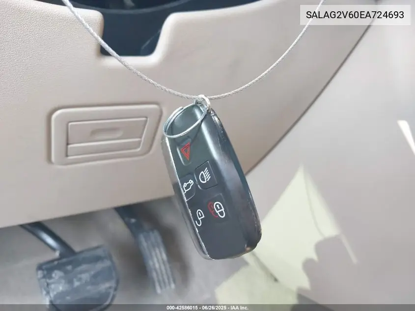 2014 Land Rover Lr4 VIN: SALAG2V60EA724693 Lot: 42586015