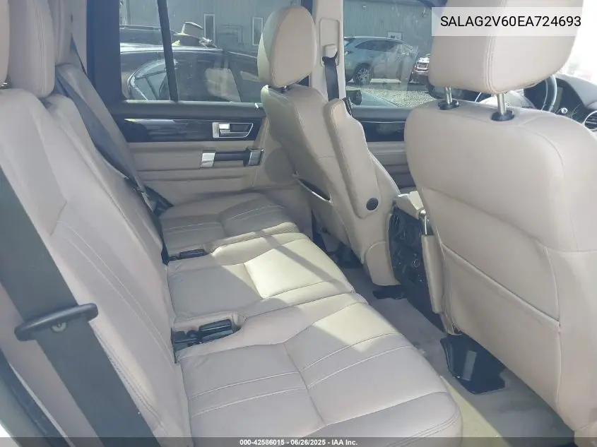 2014 Land Rover Lr4 VIN: SALAG2V60EA724693 Lot: 42586015