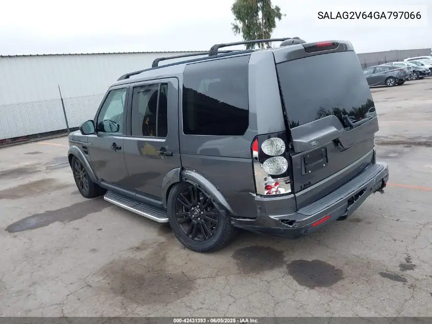 2016 Land Rover Lr4 VIN: SALAG2V64GA797066 Lot: 42431393