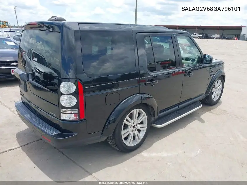 2016 Land Rover Lr4 VIN: SALAG2V68GA796101 Lot: 42578555