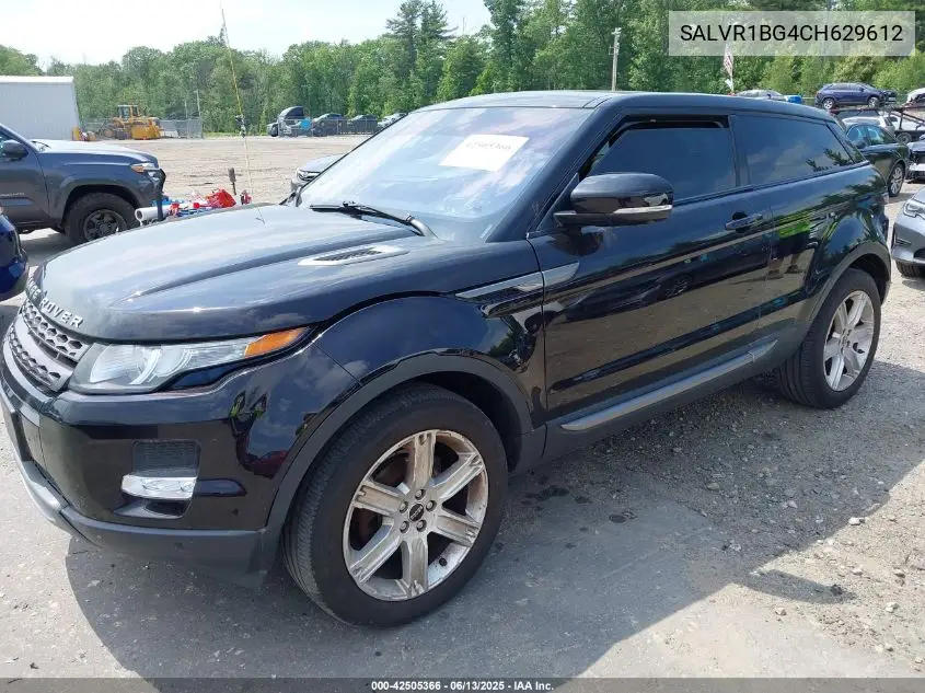 2012 Land Rover Range Rover Evoque Pure Plus VIN: SALVR1BG4CH629612 Lot: 42505366