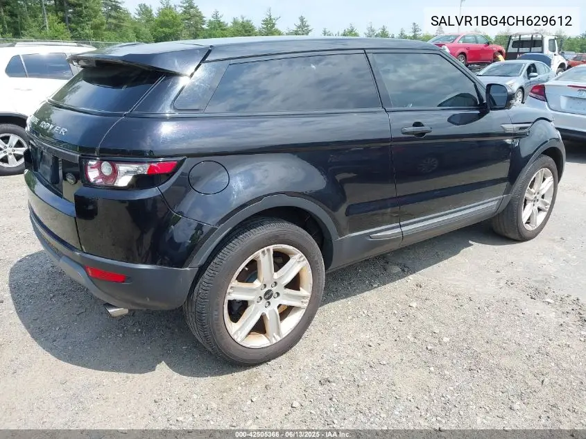 2012 Land Rover Range Rover Evoque Pure Plus VIN: SALVR1BG4CH629612 Lot: 42505366