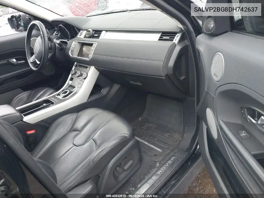 2013 Land Rover Range Rover Evoque Pure VIN: SALVP2BG8DH742637 Lot: 42532510