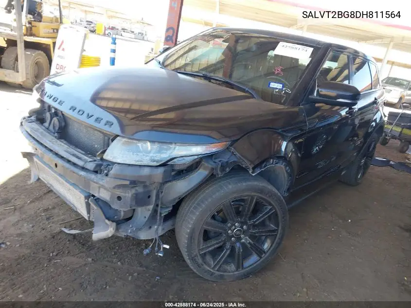 2013 Land Rover Range Rover Evoque Pure VIN: SALVT2BG8DH811564 Lot: 42588174