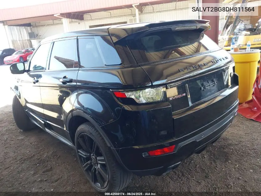 2013 Land Rover Range Rover Evoque Pure VIN: SALVT2BG8DH811564 Lot: 42588174