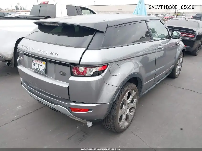 2014 Land Rover Range Rover Evoque Dynamic Premium VIN: SALVT1BG8EH856581 Lot: 42520535