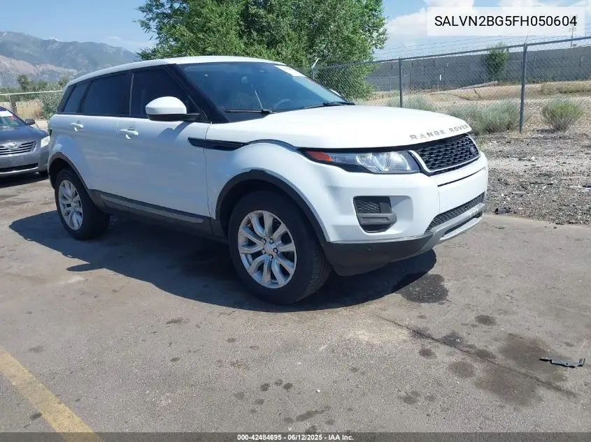 2015 Land Rover Range Rover Evoque Pure VIN: SALVN2BG5FH050604 Lot: 42484695