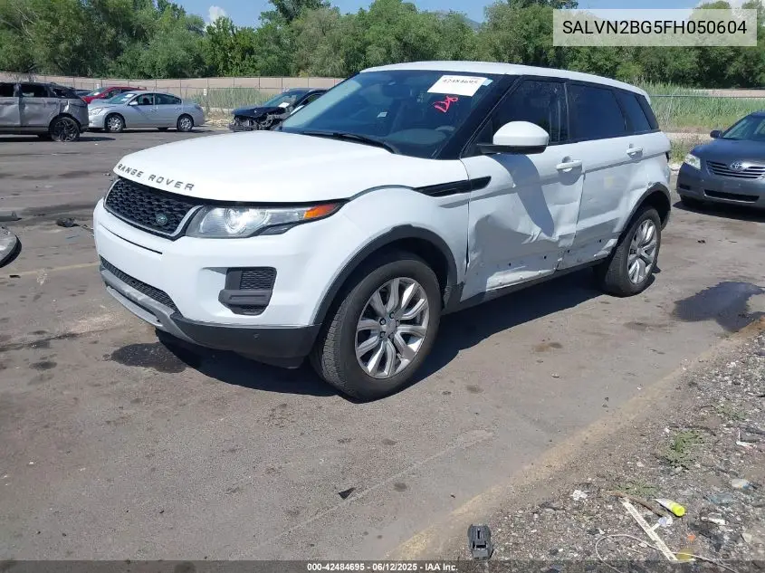 2015 Land Rover Range Rover Evoque Pure VIN: SALVN2BG5FH050604 Lot: 42484695