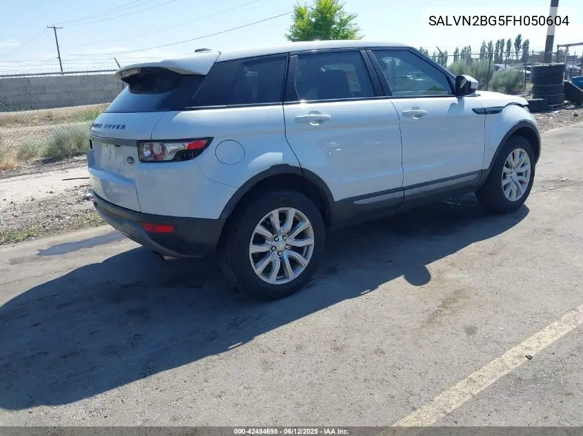 2015 Land Rover Range Rover Evoque Pure VIN: SALVN2BG5FH050604 Lot: 42484695