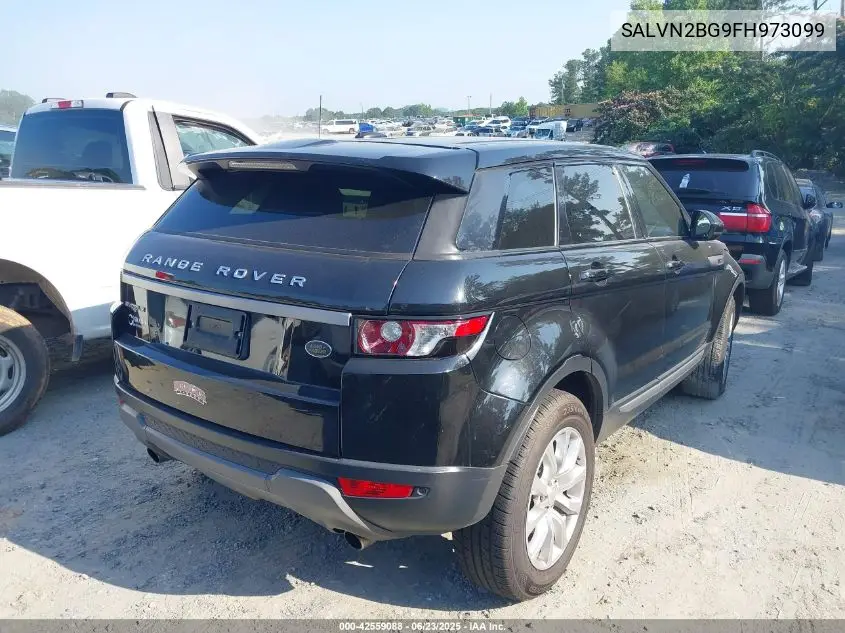 2015 Land Rover Range Rover Evoque Pure VIN: SALVN2BG9FH973099 Lot: 42559088