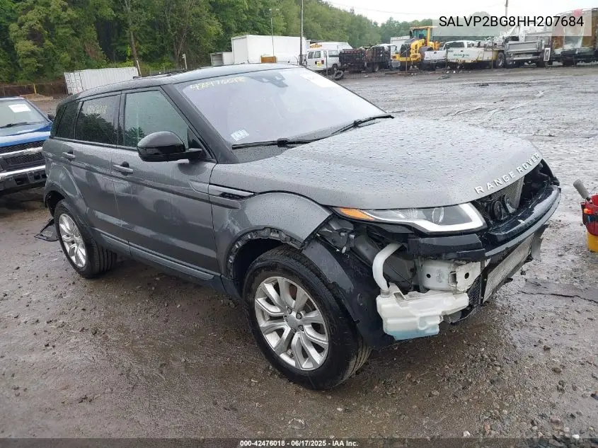 2017 Land Rover Range Rover Evoque Se/Se Premium VIN: SALVP2BG8HH207684 Lot: 42476018