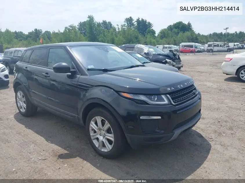 2017 Land Rover Range Rover Evoque Se/Se Premium VIN: SALVP2BG3HH214414 Lot: 42497347