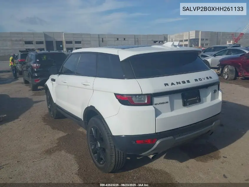 2017 Land Rover Range Rover Evoque Se/Se Premium VIN: SALVP2BGXHH261133 Lot: 42523225