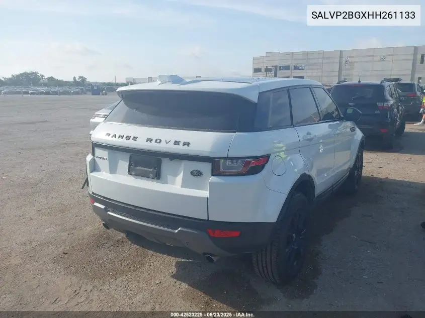 2017 Land Rover Range Rover Evoque Se/Se Premium VIN: SALVP2BGXHH261133 Lot: 42523225