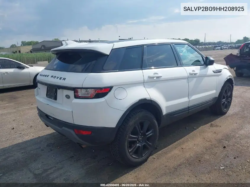 2017 Land Rover Range Rover Evoque Se/Se Premium VIN: SALVP2BG9HH208925 Lot: 42550405