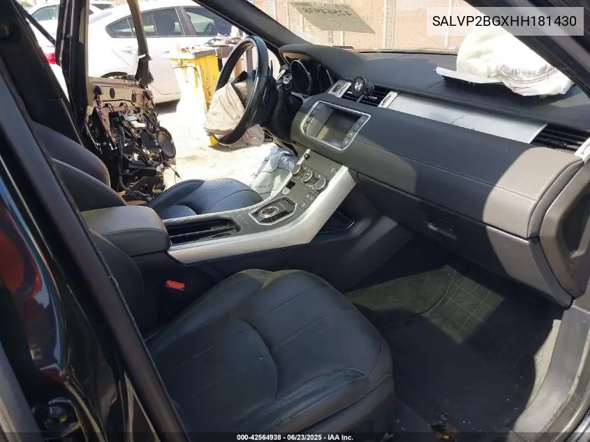 2017 Land Rover Range Rover Evoque Se/Se Premium VIN: SALVP2BGXHH181430 Lot: 42564938