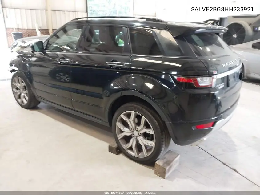 2017 Land Rover Range Rover Evoque Autobiography VIN: SALVE2BG8HH233921 Lot: 42571567