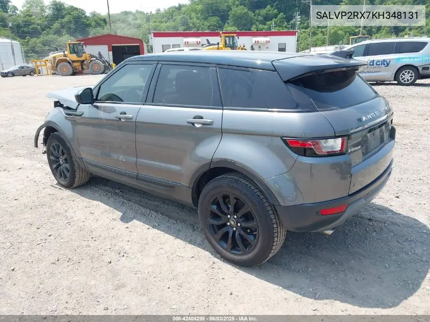 2019 Land Rover Range Rover Evoque Se/Se Premium VIN: SALVP2RX7KH348131 Lot: 42404298