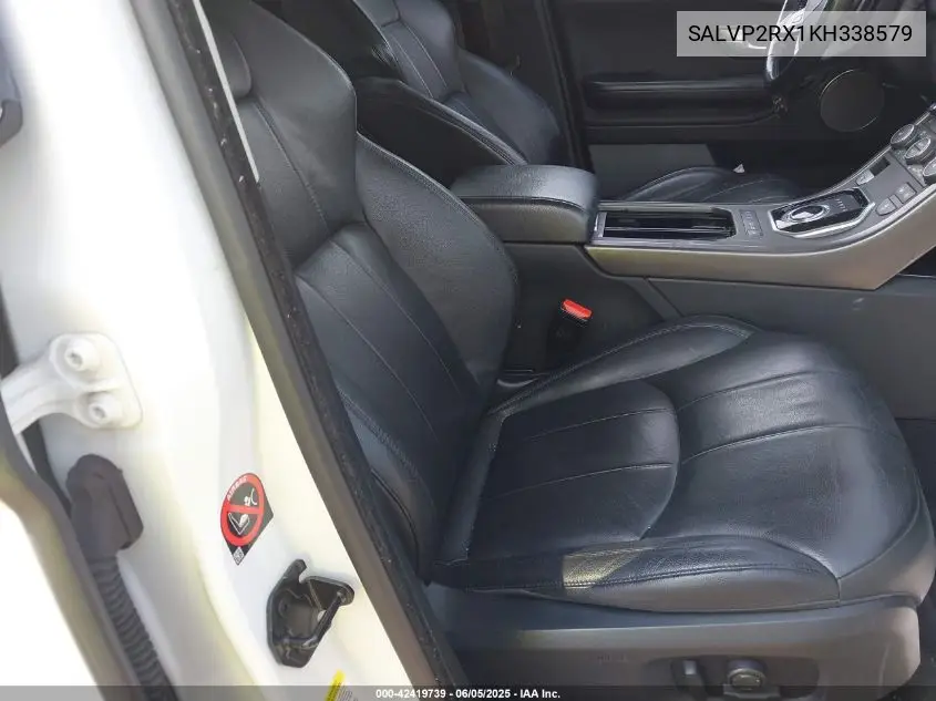2019 Land Rover Range Rover Evoque Se/Se Premium VIN: SALVP2RX1KH338579 Lot: 42419739