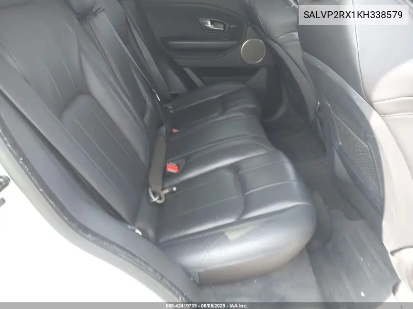 2019 Land Rover Range Rover Evoque Se/Se Premium VIN: SALVP2RX1KH338579 Lot: 42419739
