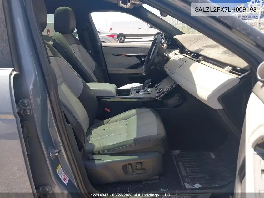 2020 Land Rover Range Rover Evoque First Edition VIN: SALZL2FX7LH009193 Lot: 12314847