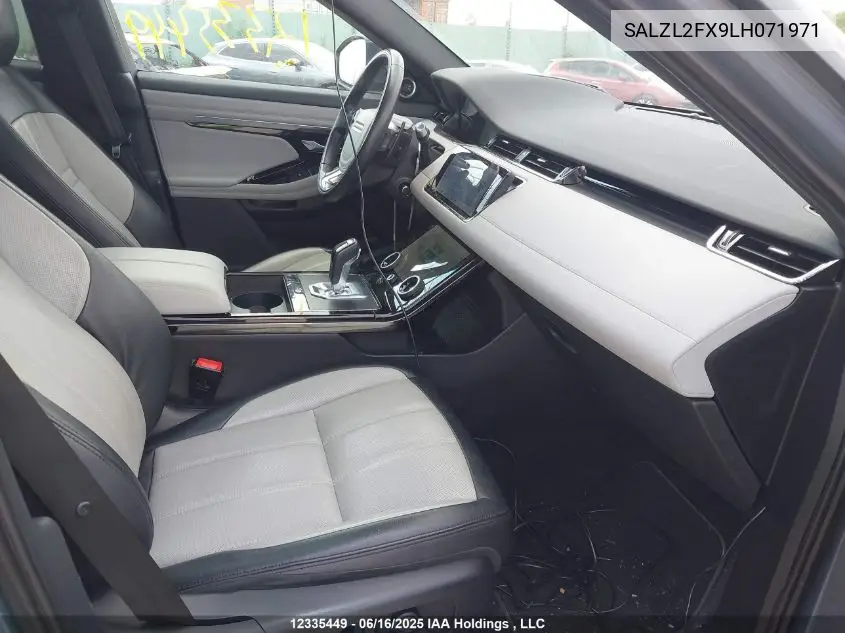 2020 Land Rover Range Rover Evoque First Edition VIN: SALZL2FX9LH071971 Lot: 12335449