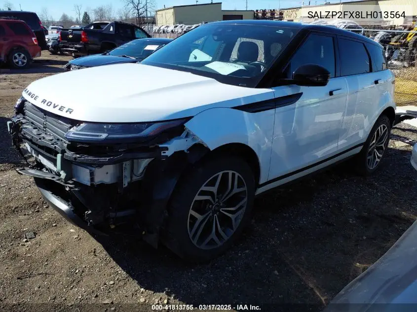 2020 Land Rover Range Rover Evoque Se VIN: SALZP2FX8LH013564 Lot: 41813755