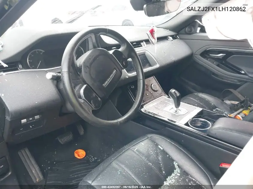 2020 Land Rover Range Rover Evoque S VIN: SALZJ2FX1LH120862 Lot: 42492367